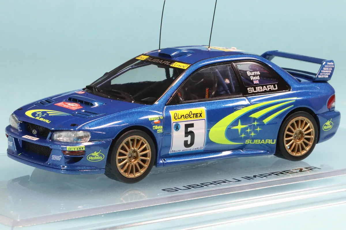 ホビージャパン 1/43 スバル インプレッサ モンテカルロ 1999 No.5 R.バーン　HJR431004A