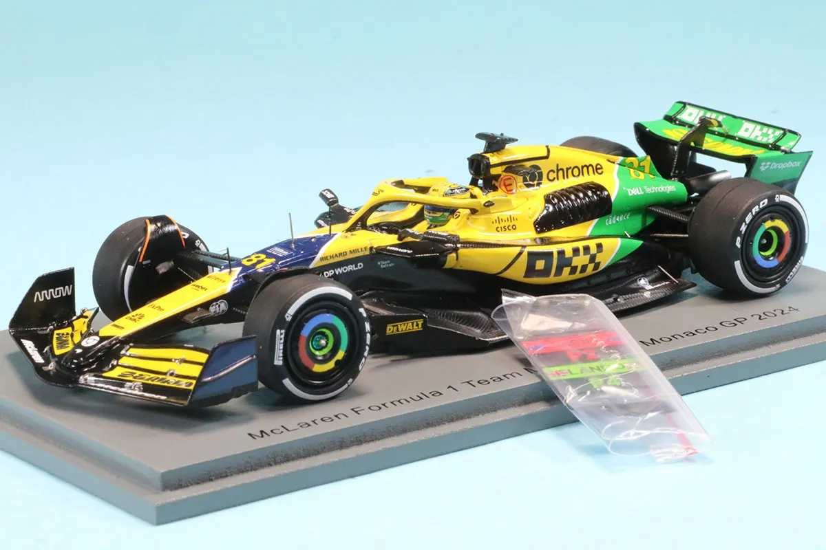 ミニチャンプス 1/43 マクラーレン MCL38 モナコ O.ピアストリ スパーク 1/43 マクラーレン MCL38 モナコGP 2024 O.ピアストリ