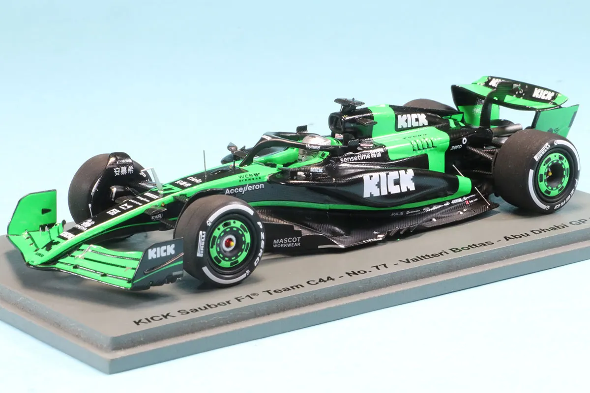 スパーク 1/43 ザウバー C44 アブダビGP 2024 V.ボッタス ラスト