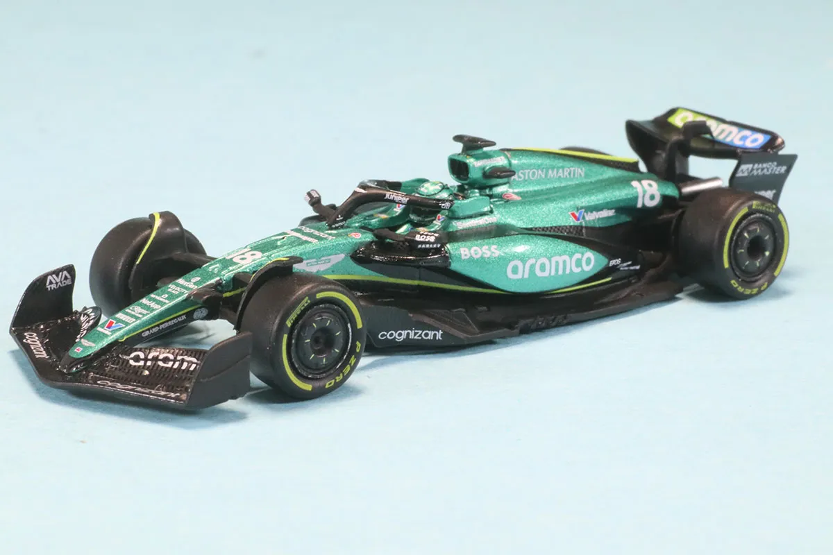 Aston Martin AMR24 ミニカー Mini GT 1/64 Aston Martin AMR24 #18 Lance Stroll 2024 F1