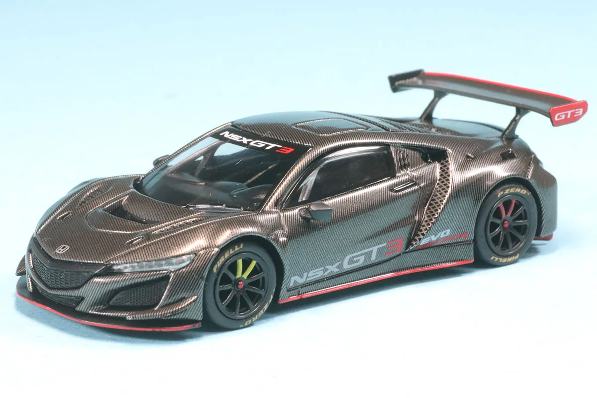 POPレース 1/64 ホンダ NSX-GT GT3 Evo.22 カーボンボディ