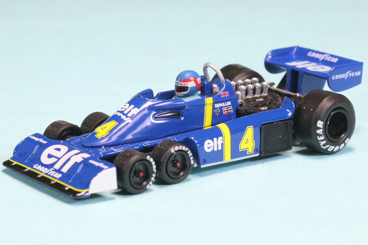 MINI-GT  1/64 ティレル P34 スウェーデンGP 1976 2位入賞車 P.ディパイエ　MGT00584-L