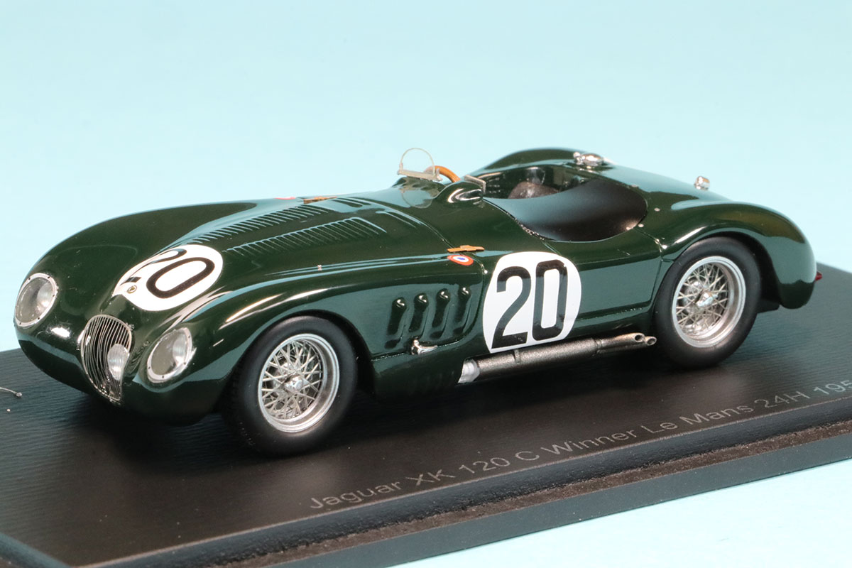 スパーク 1/43 ジャガー XK ルマン 1951 No.20 ウィナー 43LM51