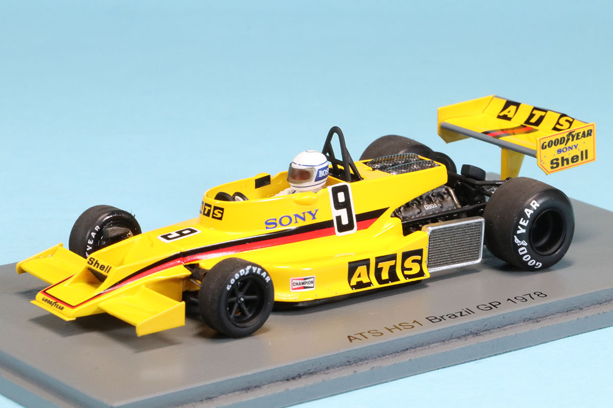 スパーク 1/43 ATS HS1 ブラジルGP 1978 J.マス S3918 ミニカー