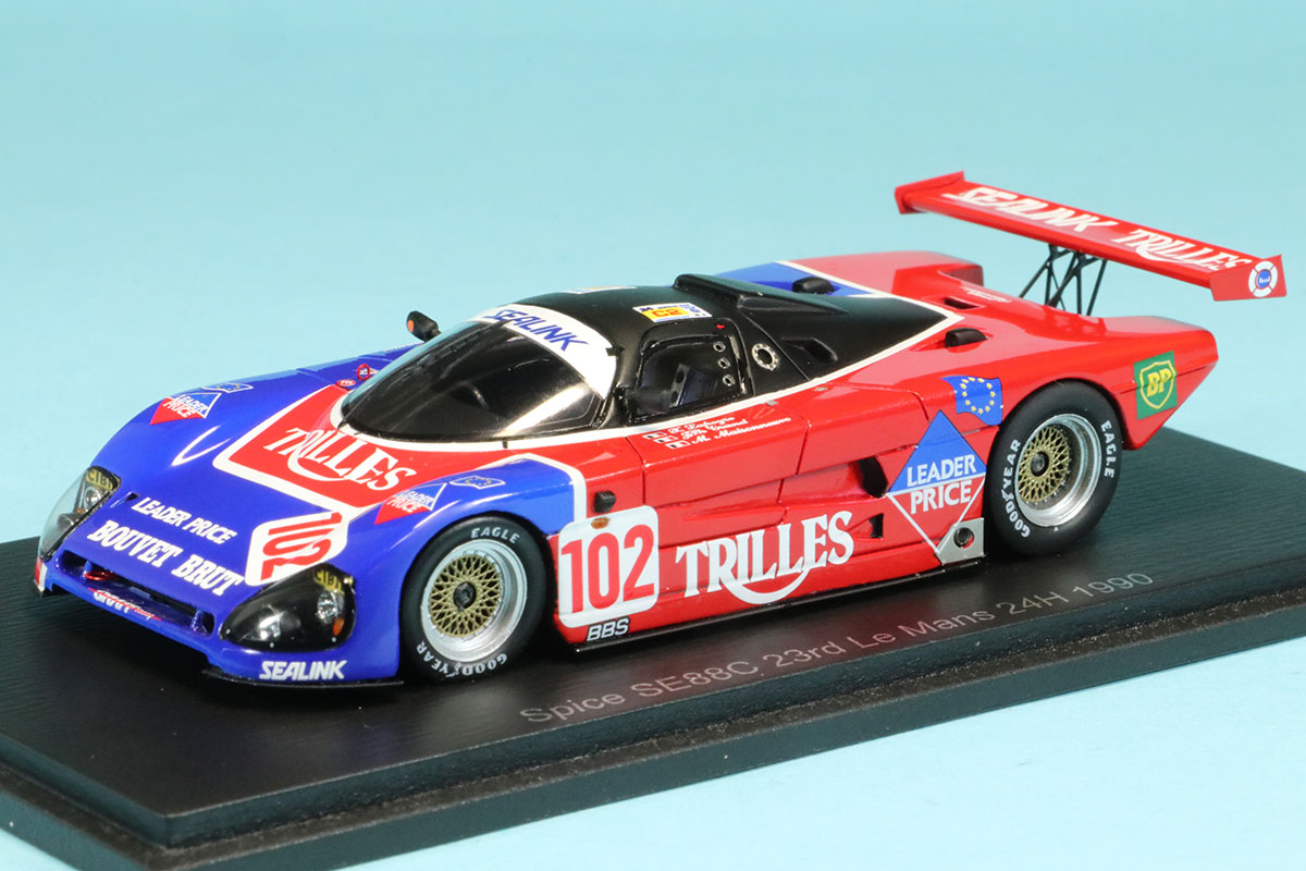 スパーク 1/43 スパイス SE88C ルマン 1990 No.102　S6812