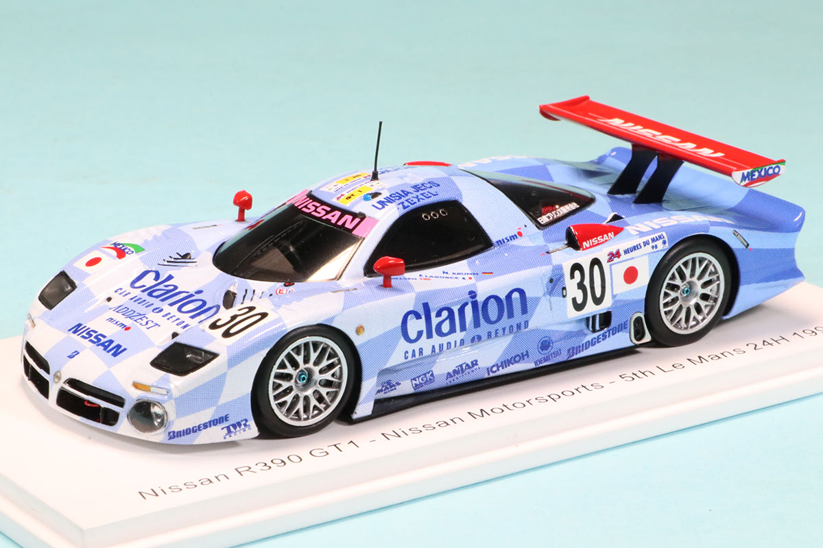 スパーク 1/43 ニッサン R390 GT1 ルマン 1998 No.30 S3630