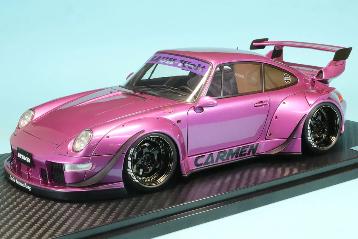 IG3633 1/18 RWB 964 ポルシェ イグニッションモデル 1/18 Ignition Model Porsche RWB 964 Silver With M64 Engine