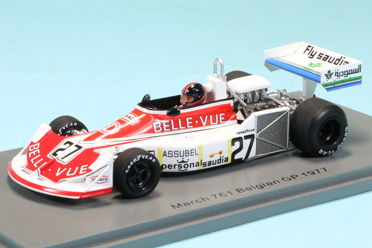 スパーク 1/43 マーチ 791 ベルギーGP 1977 P.ネーブ　S7274