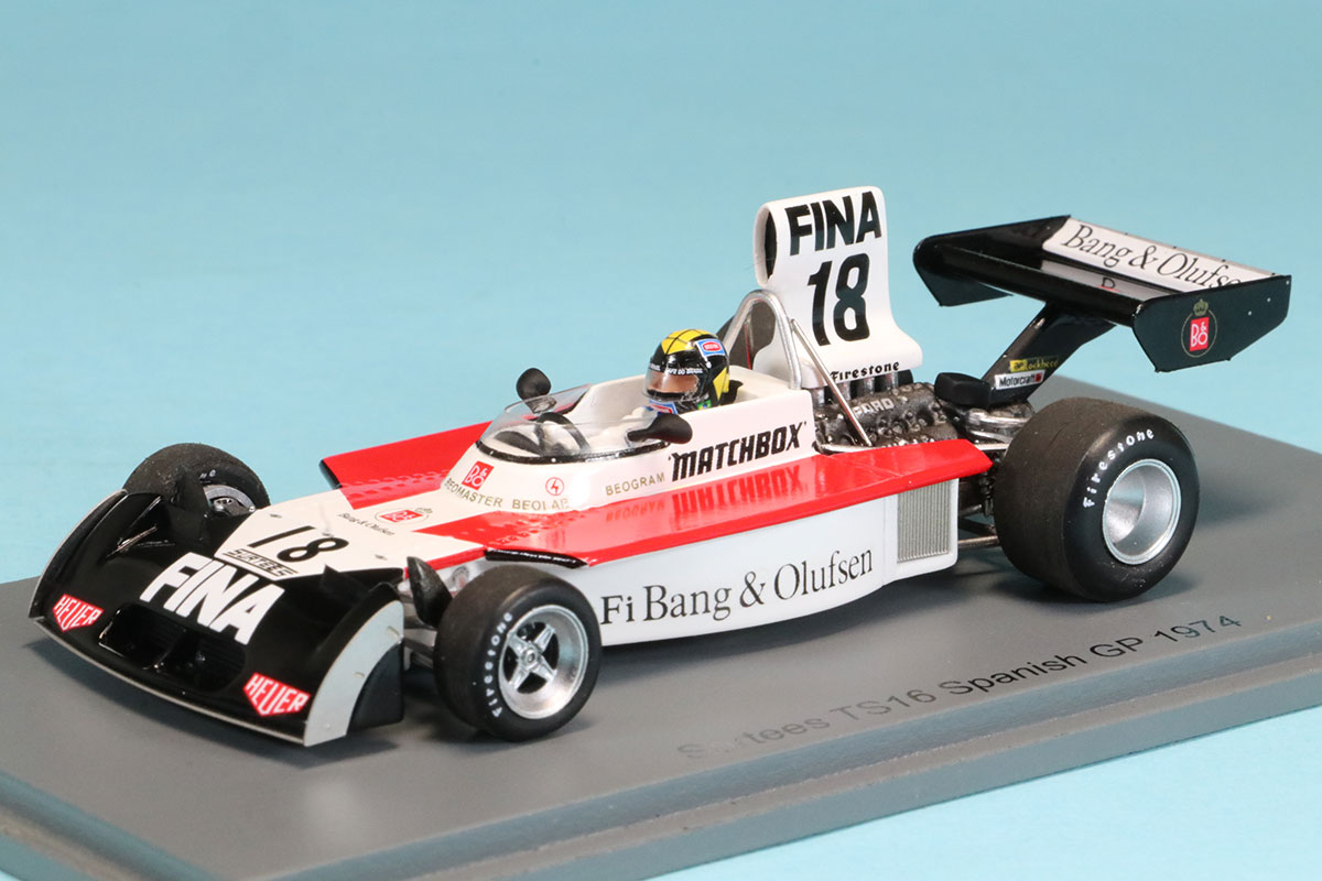 スパーク 1/43 サーティス TS16 スペインGP  1974 C.パーチェ　S9653