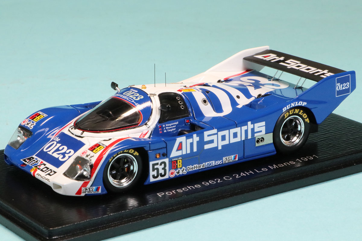 スパーク 1/43 ポルシェ 962C 0120 ルマン 1991 No.53　 S9890