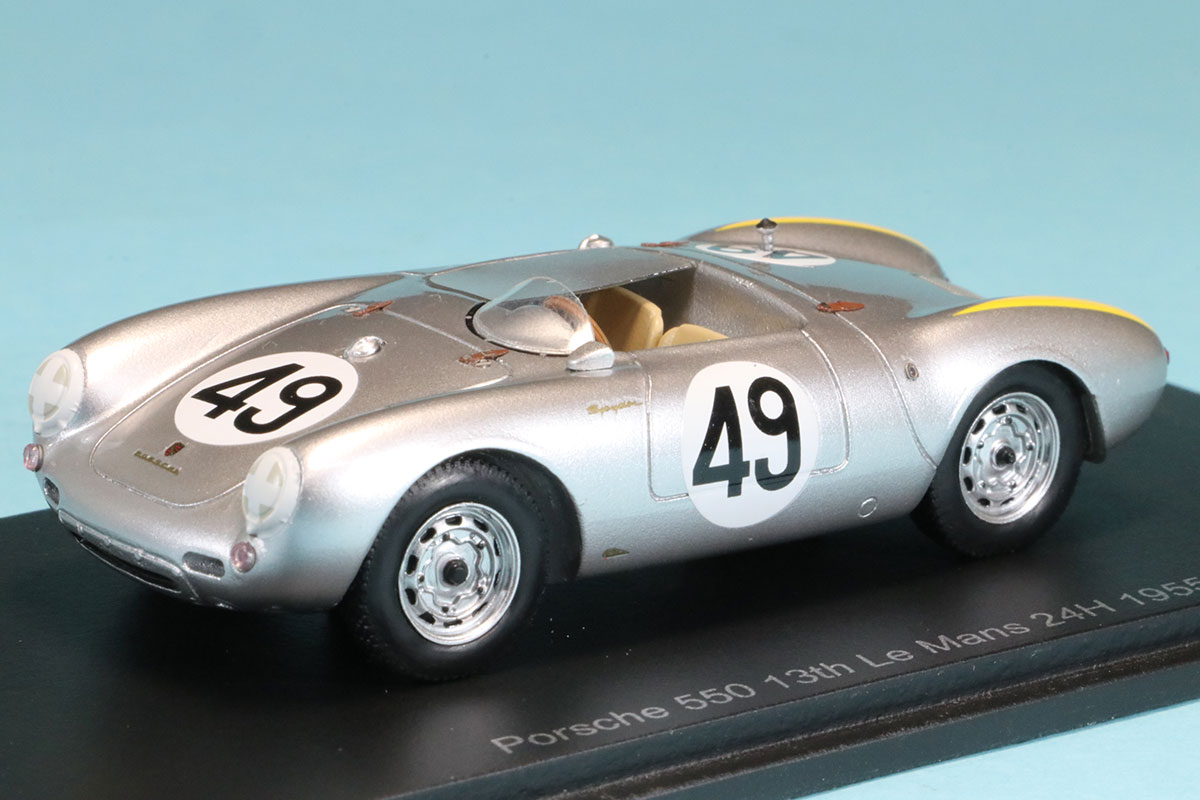 スパーク 1/43 ポルシェ 550 ルマン 1955 No.49 S9713 ミニカー