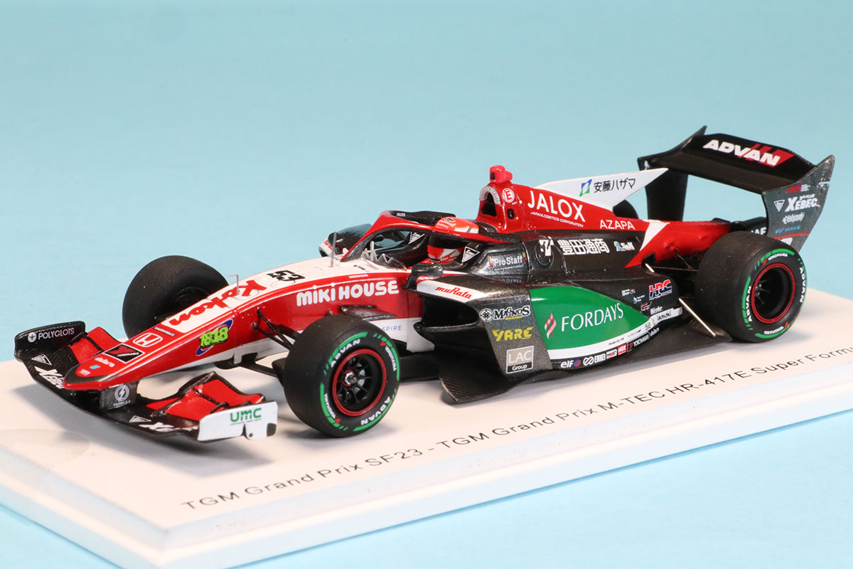 SPARK 1/43 スーパーフォーミュラ TGM SF23 Juju 2024 14 / スーパーフォーミュラ|1/43スケールスパーク 1/43スケール