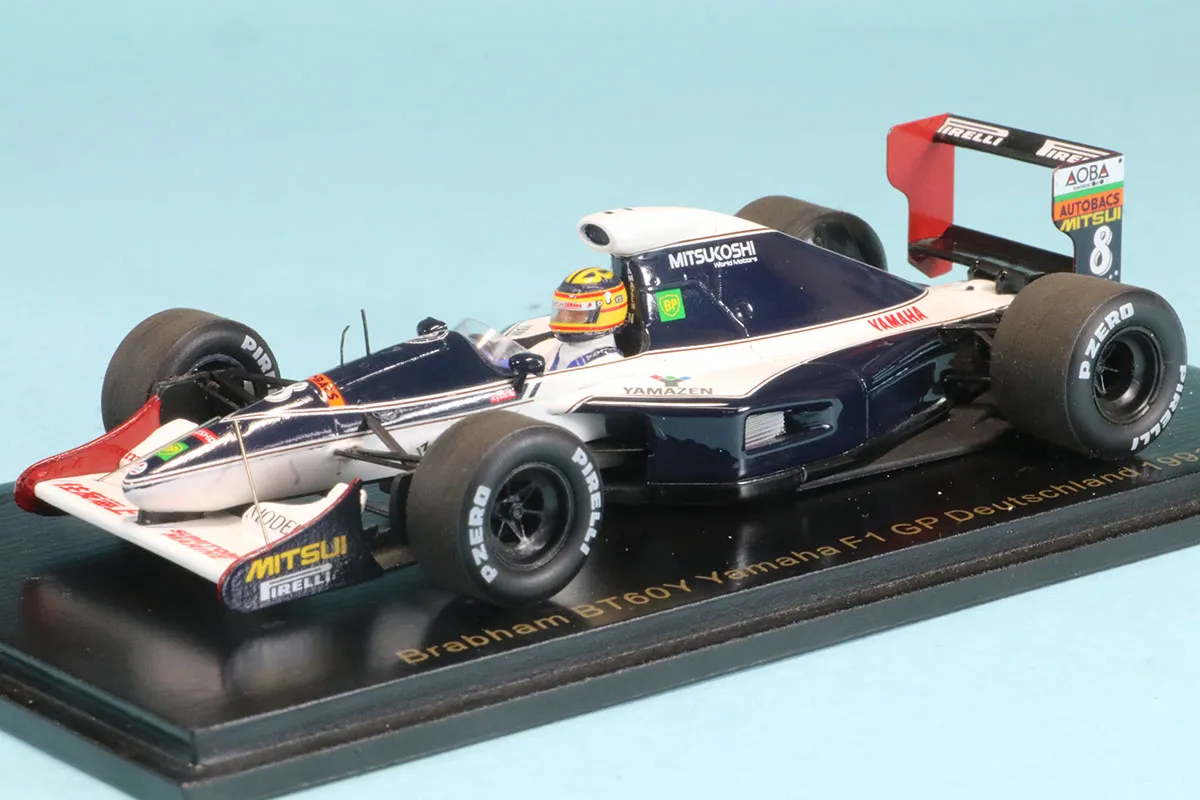 レースランド特注スパーク 1/43 ブラバム BT60Y ヤマハ ドイツGP 1991