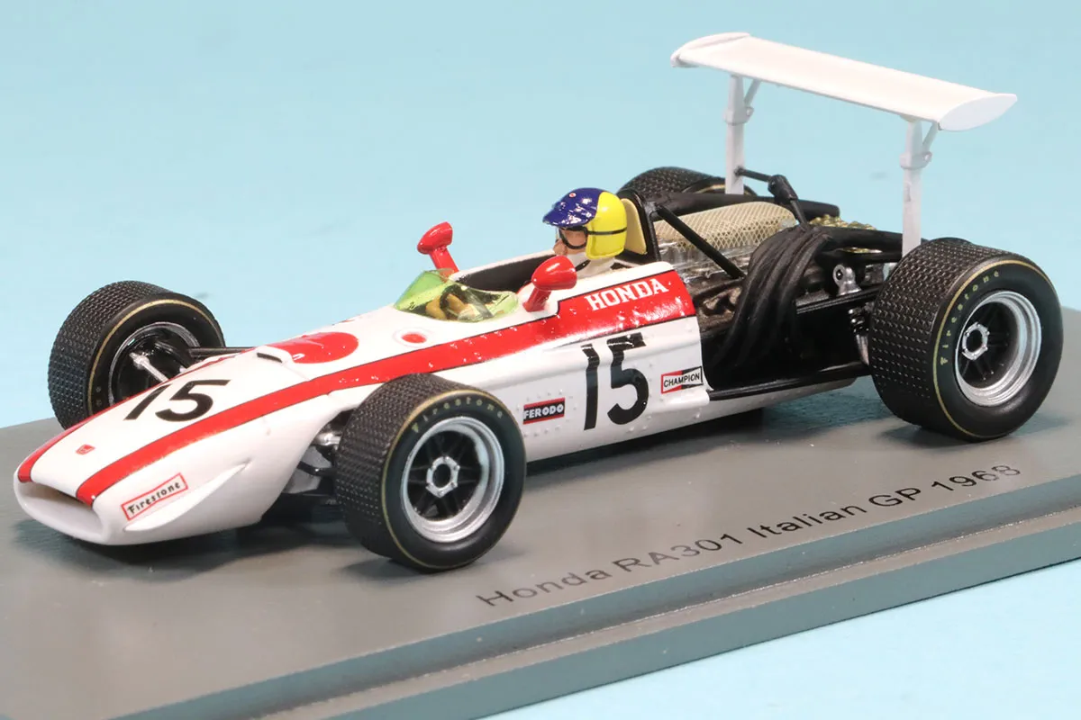 スパーク 1/43 ホンダ RA301 イタリアGP 1968 D.ホッブス S6225