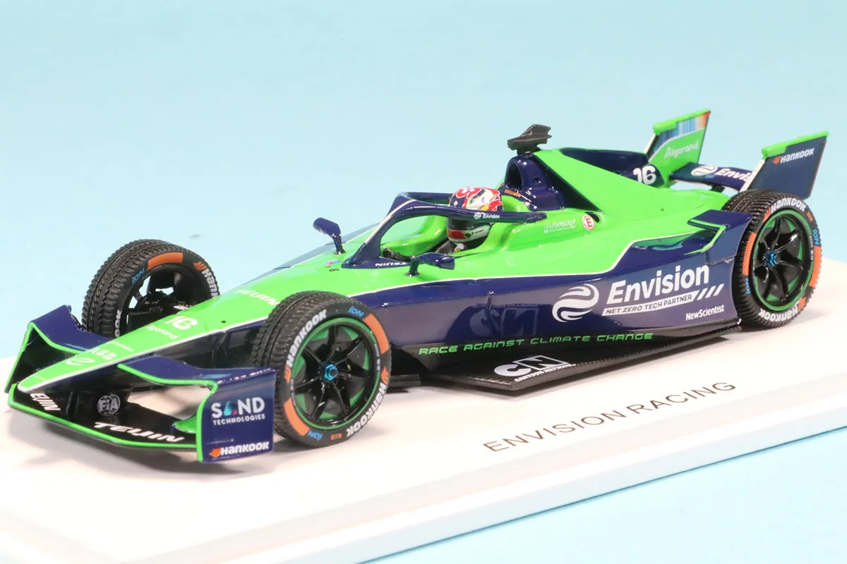 スパーク 1/43 ENVISION RACING フォーミュラーE シーズン11 No.16 Sébastien Buemi　S6779