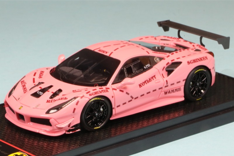 BBR 1/43 フェラーリ 488 チャレンジ ピンクピッグ デイトナ 2018　BBRC248