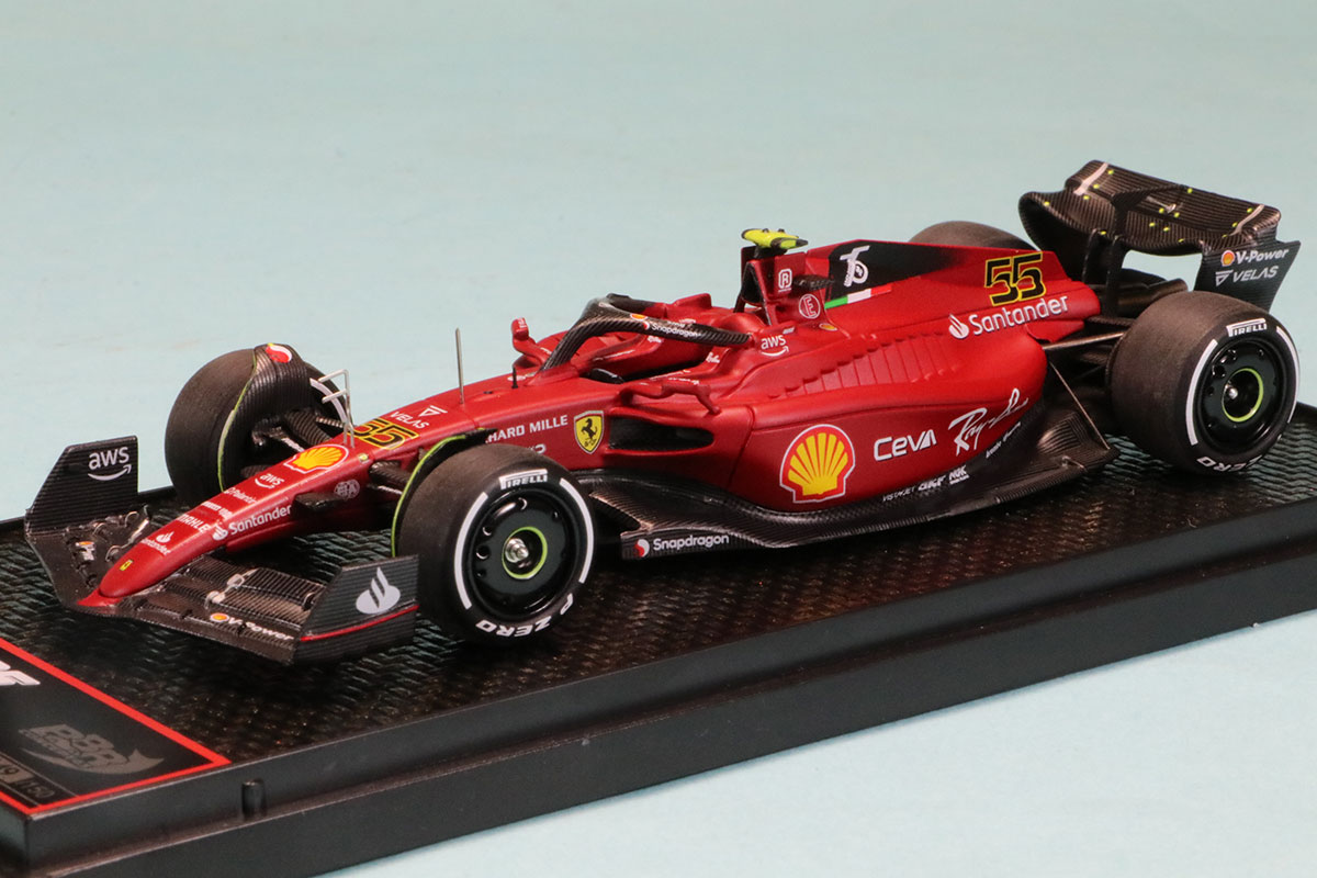 BBR 1/43 フェラーリ F1-75 オーストラリア GP 2022 C.サインツ 限定155台　BBRC278B
