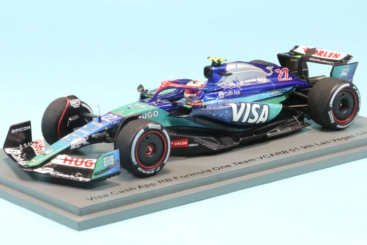 スパーク 1/43 ビザ キャッシュ RB VCARB 01 ラスベガスGP 2024