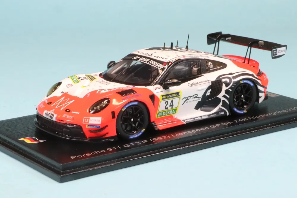 スパーク 1/43 ポルシェ 911 GT3 R (992) No.24 ライオン