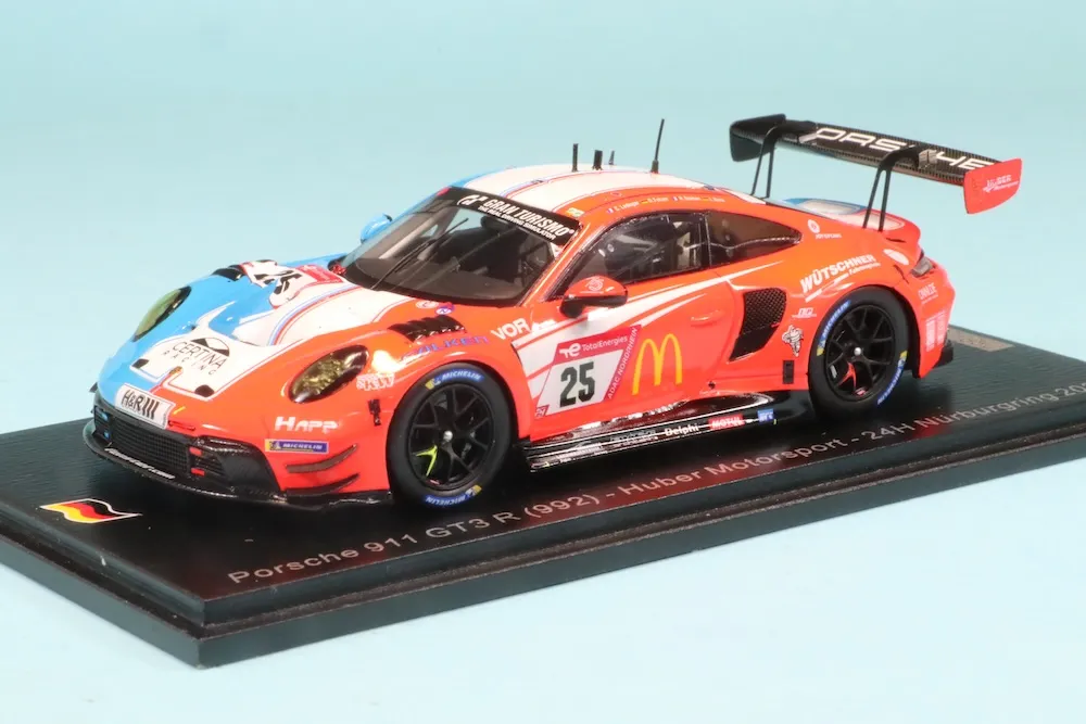 スパーク 1/43 ポルシェ 911 GT3 R (992) No.25 フーバーモーター