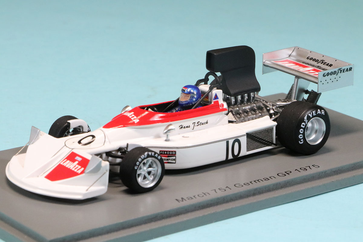 スパーク 1/43 マーチ 751 ドイツGP 1975 H.スタック　S5377 