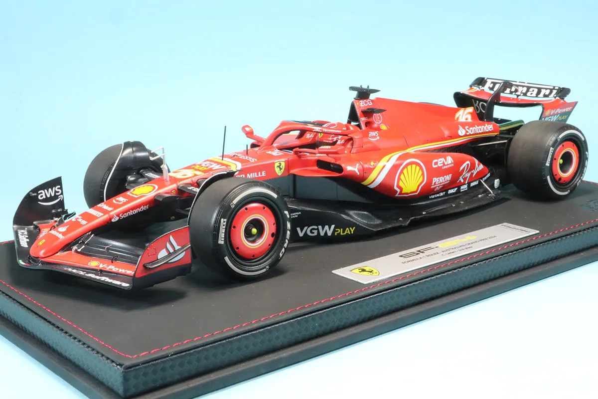 BBR 1/18 フェラーリ SF-24 オーストラリア GP 2024 C.ルクレール