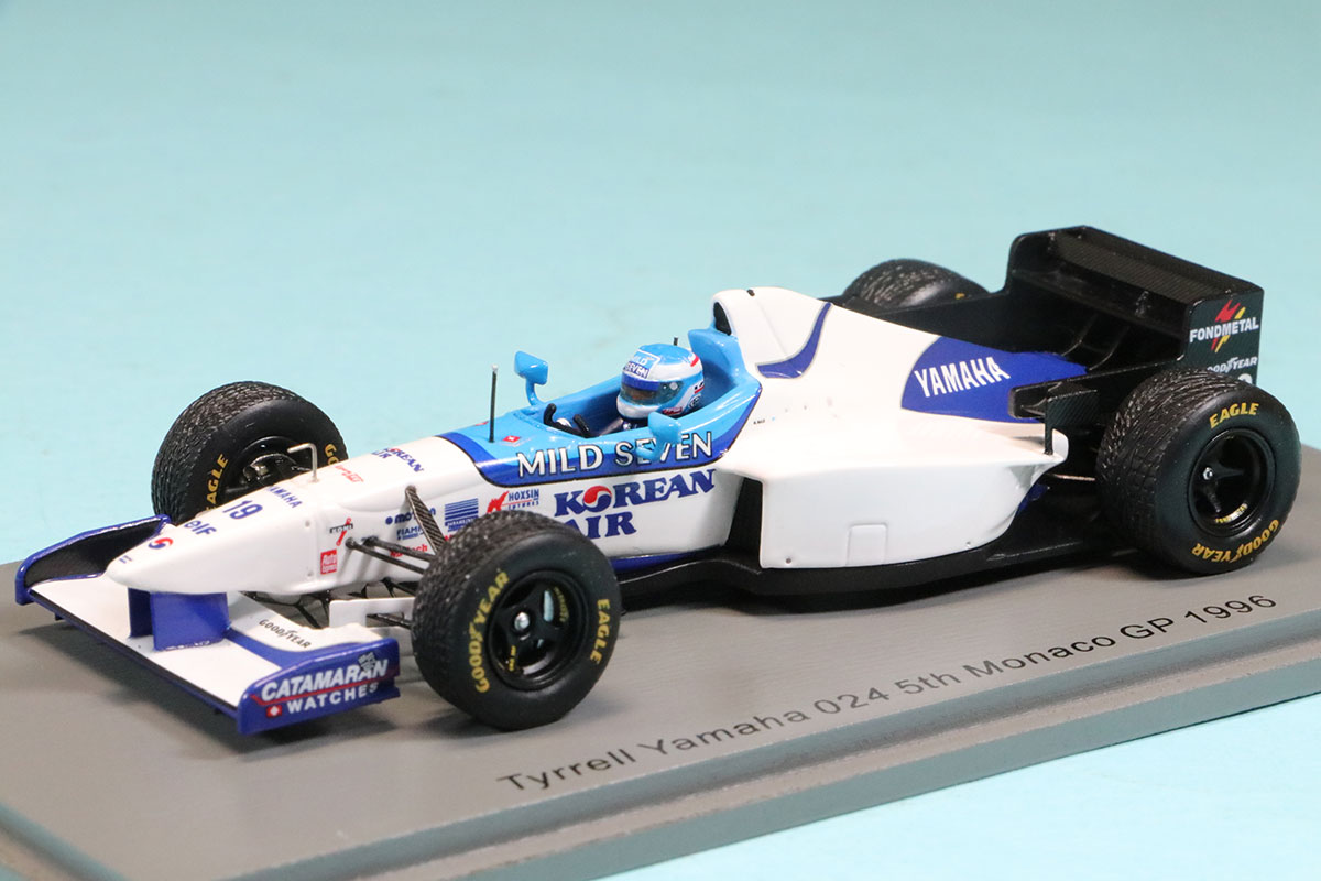 スパーク 1/43 ティレル 024 モナコGP 1996 M.サロ　S6977 