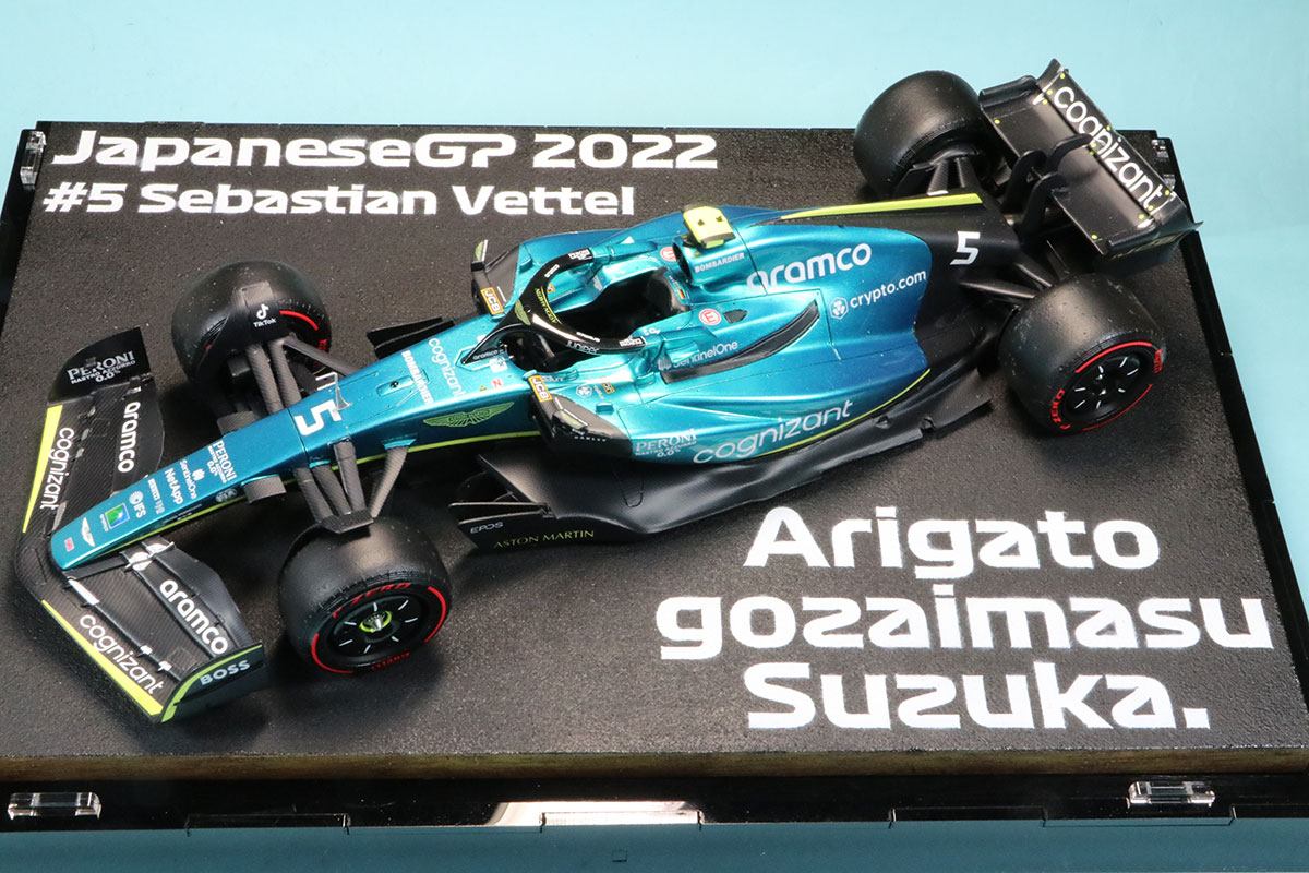 ロムファクトリー 1/20 アストンマーチン AMR22 日本GP 2022 S.ベッテル 鈴鹿ラストレース ワンオフモデル　　RFSM2001K_36