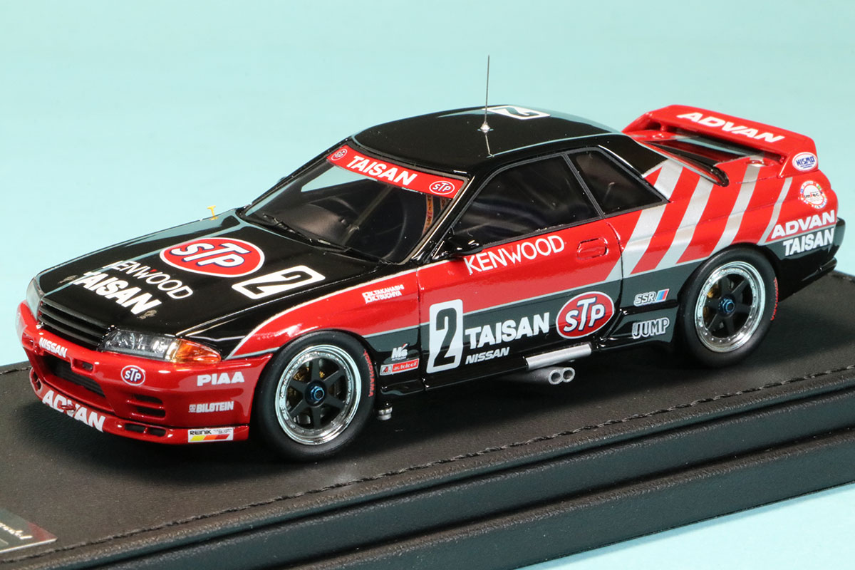 イグニッションモデル 1/43 STP タイサン ニッサン スカイライン GT-R R32 JTC 1992 No.2　IG2973