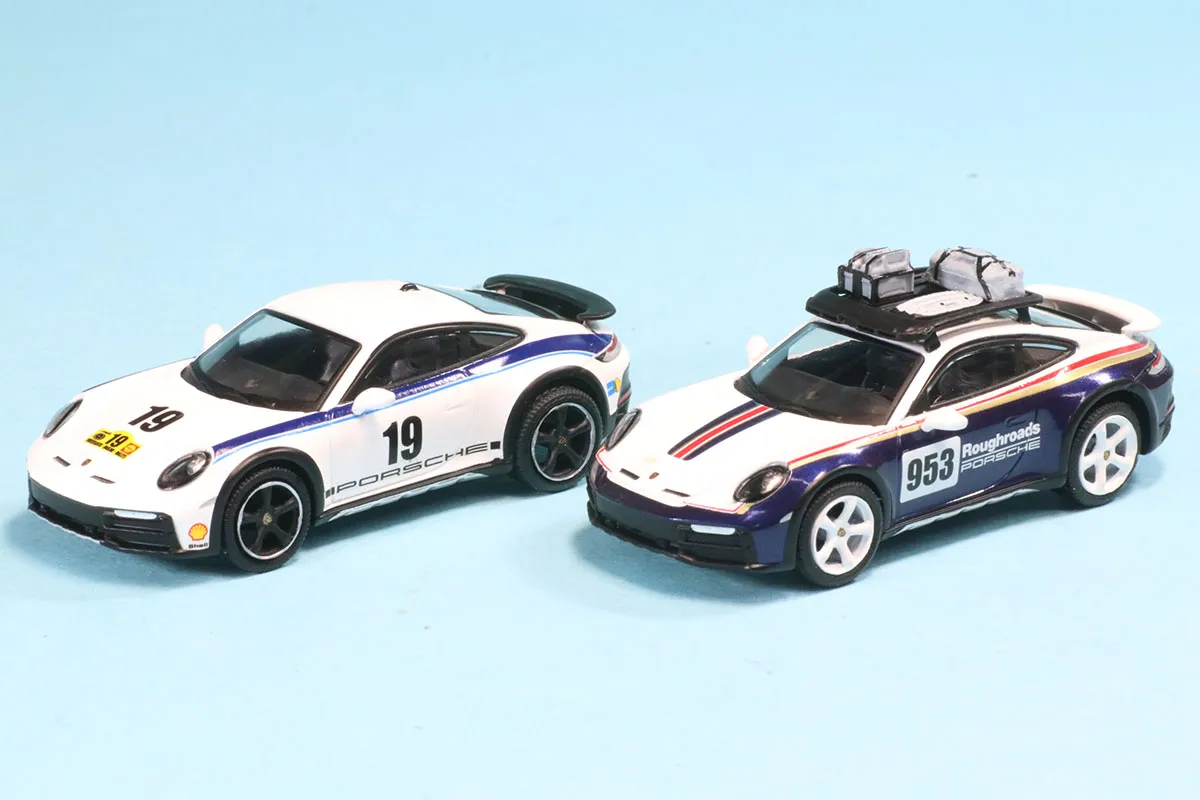 Jタイニー×スパーキー 1/64 ポルシェ 991 992 ダカール No.953