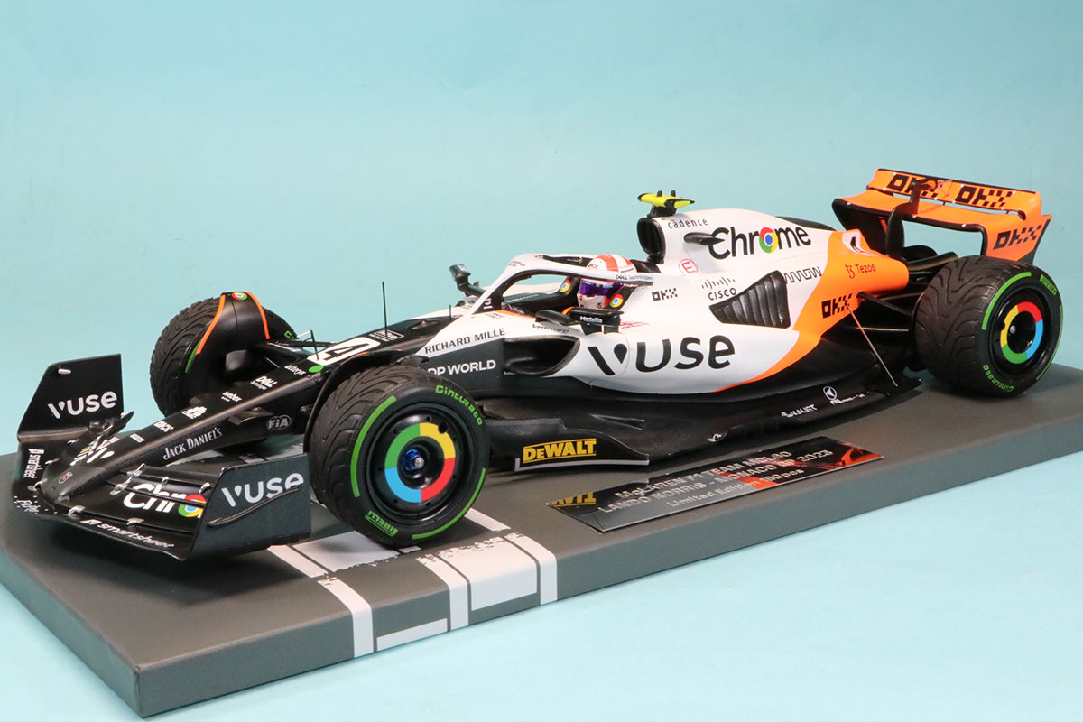 ミニチャンプス 1/18 マクラーレン MCL60 モナコGP 2023 L.ノリス  　537232504