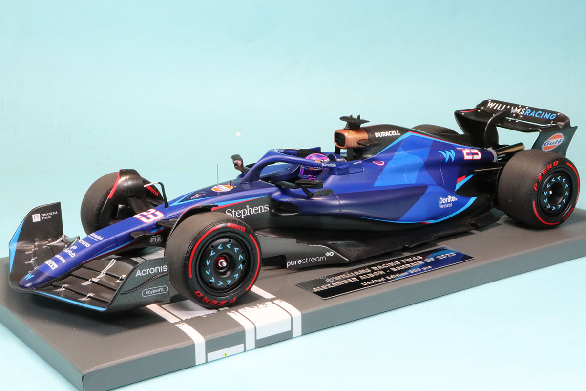 ミニチャンプス 1/18 ウィリアムズ FW45 バーレーンGP 2023