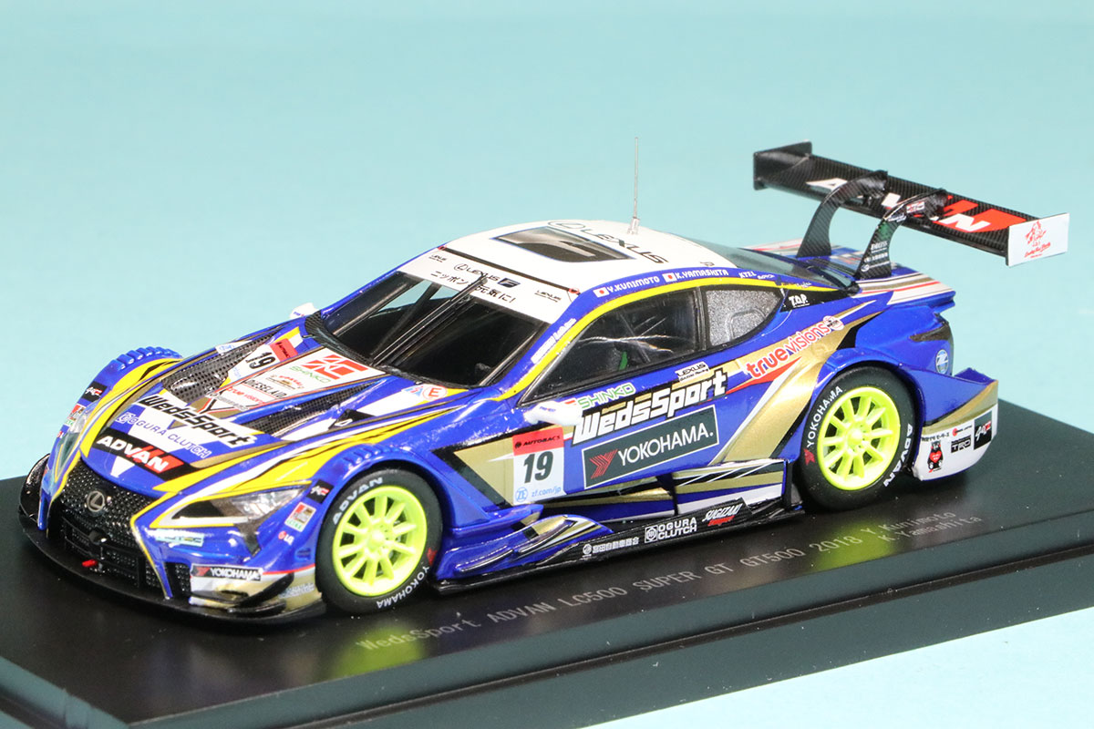 エブロ 1/43 ウェッズスポーツ アドバン LC500 スーパーGT 2018 No.19　45617