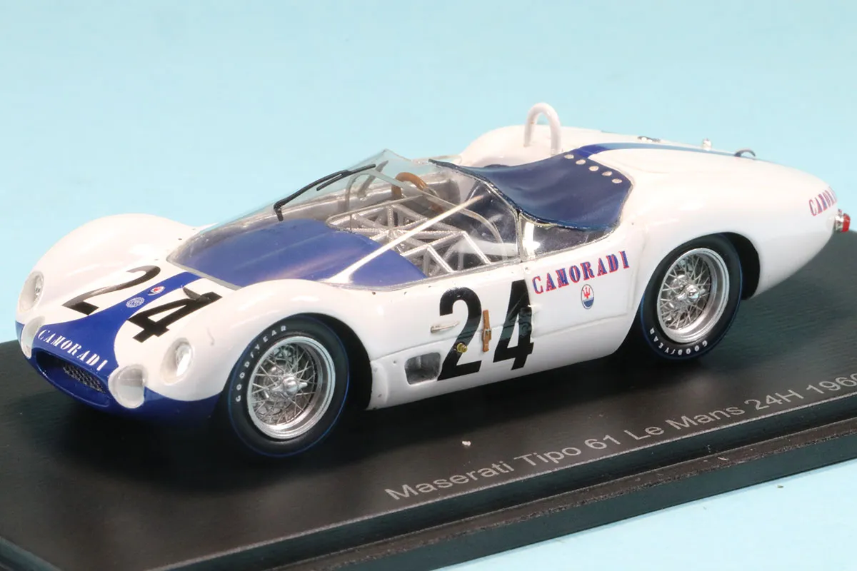 スパーク 1/43 マセラティ ティーポ 61 ルマン 1960 No.24 S4726