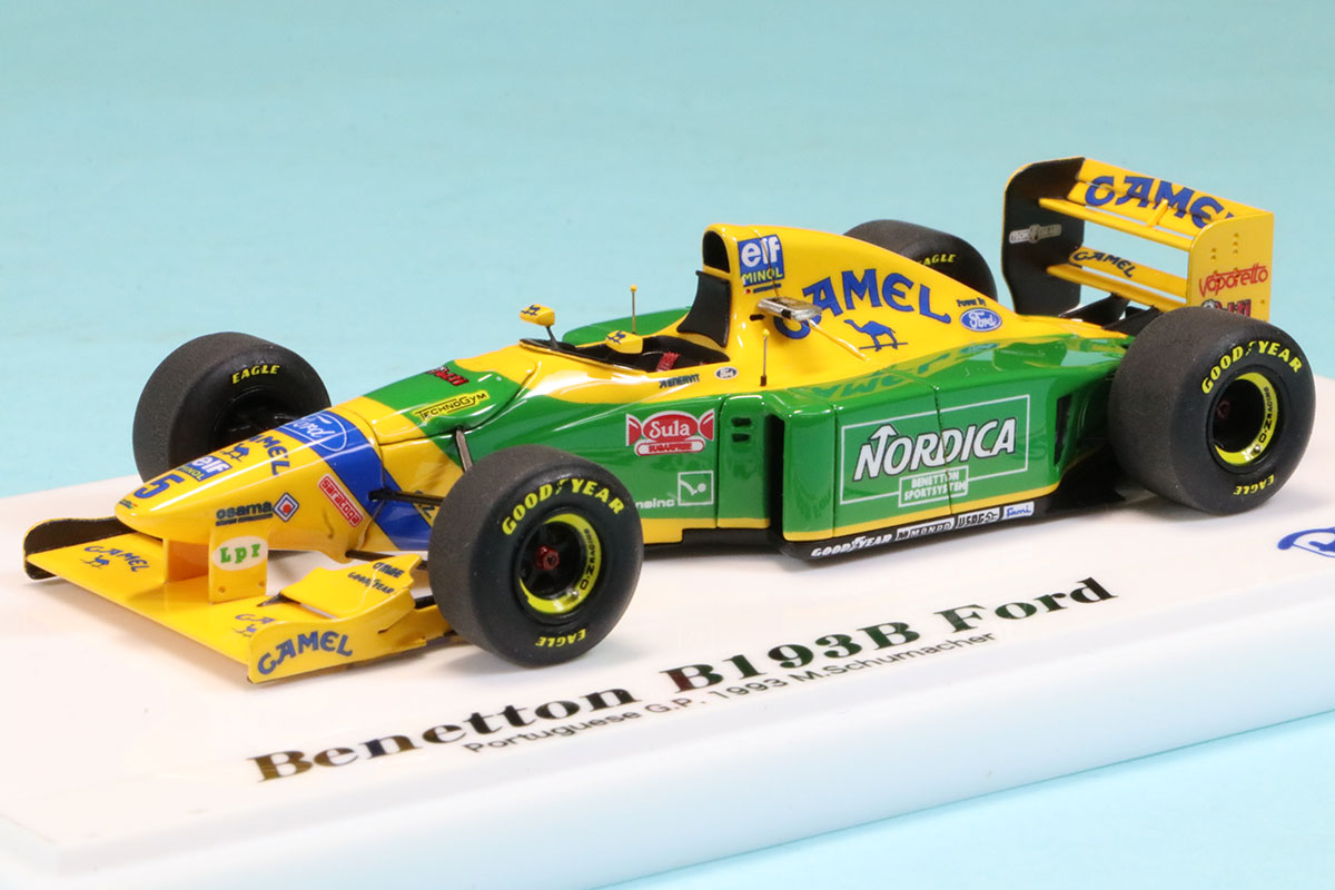 ロムファクトリー 1/43 ベネトン B193B ポルトガルGP 1993  M.シューマッハ　RFTMK170_MT