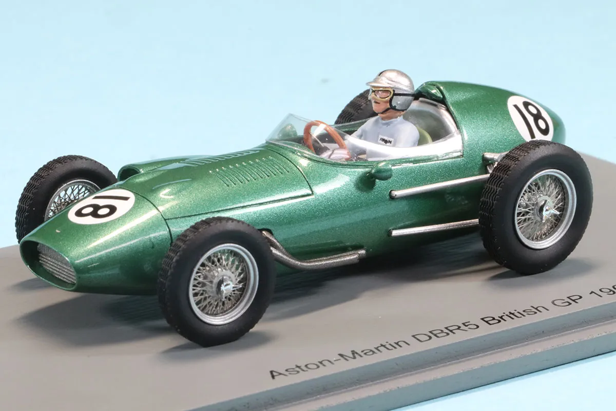 スパーク 1/43 アストンマーチン DBR5 イギリスGP 1960 R.サルヴァドーリ　S8145