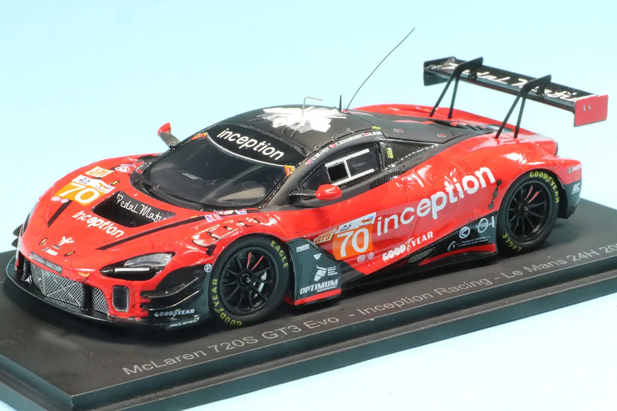スパーク 1/43 マクラーレン 720S GT3 Evo No.70 INCEPTION