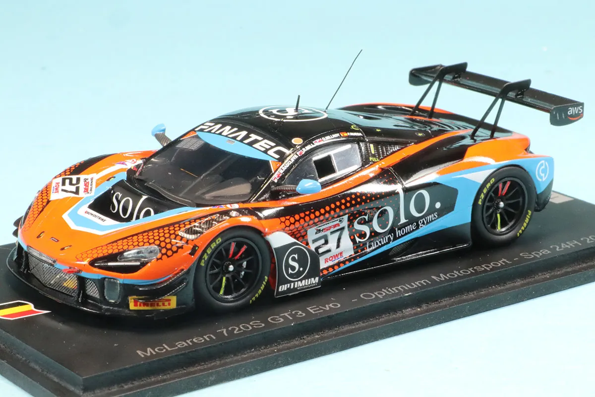 スパーク 1/43 マクラーレン 720S GT3 EVO No.27 Optimum
