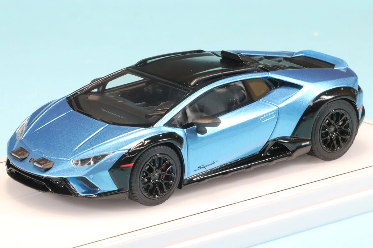 トゥルースケールモデル 1/43 ランボルギーニ ウラカン ステラート Blu Aegir(ブルー)　TSM430834