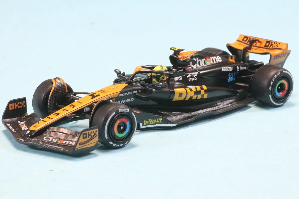 MINI-GT 1/64 マクラーレン F1 MCL60 2023 2位 No.4 日本グランプリ