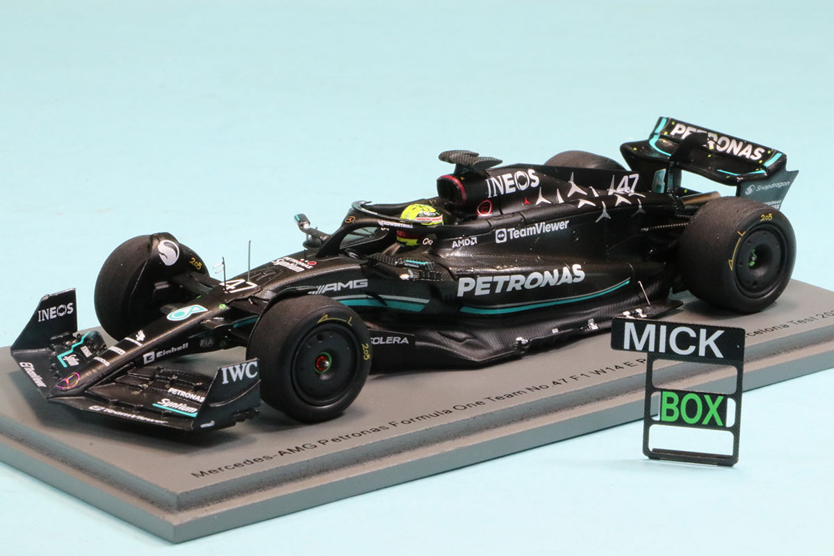 スパーク 1/43 メルセデス AMG W14 スペイン GP 2023 ミック