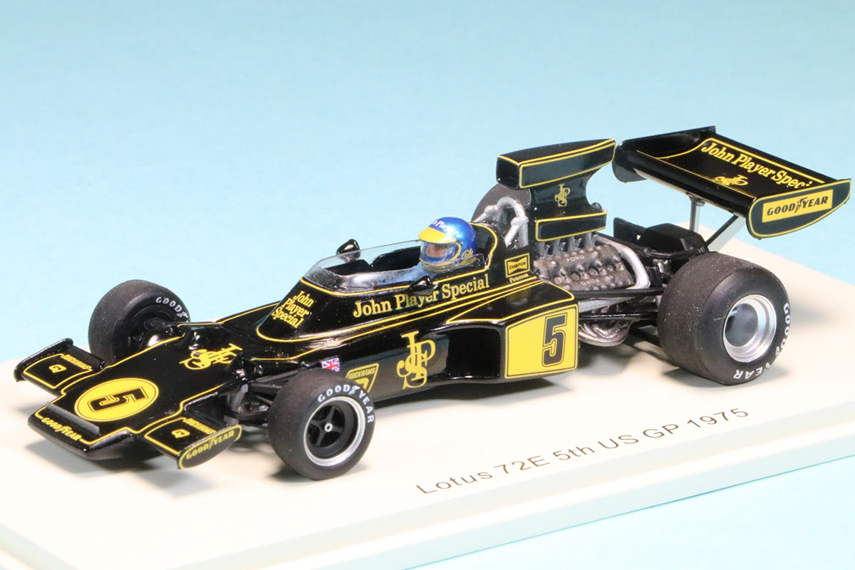 スパーク 1/43 ロータス 72E U.S.GP 1975 R.ピーターソン　S7298