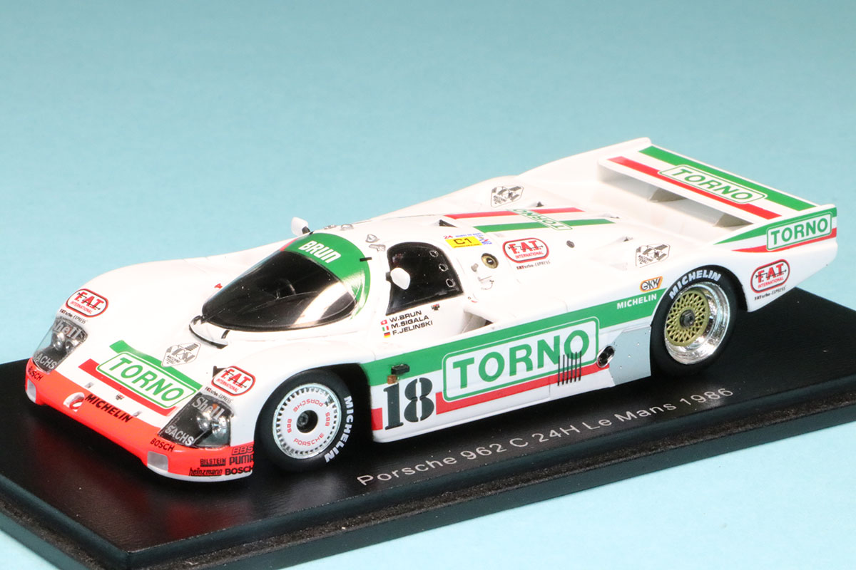 スパーク 1/43 ポルシェ 962C ルマン 24h 1986 No.18　S9871