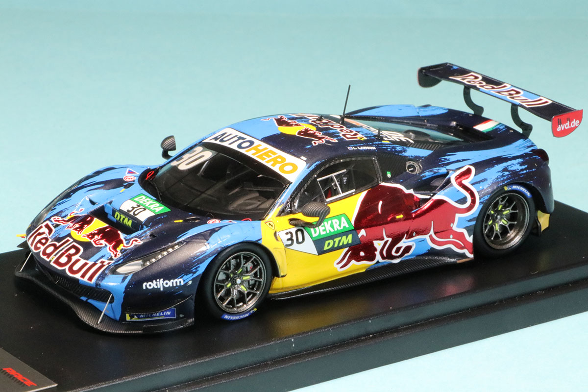 ルックスマート 1/43 フェラーリ 488 GT3 EVO "RED BULL" DTM 2021 No.30　LSRC125