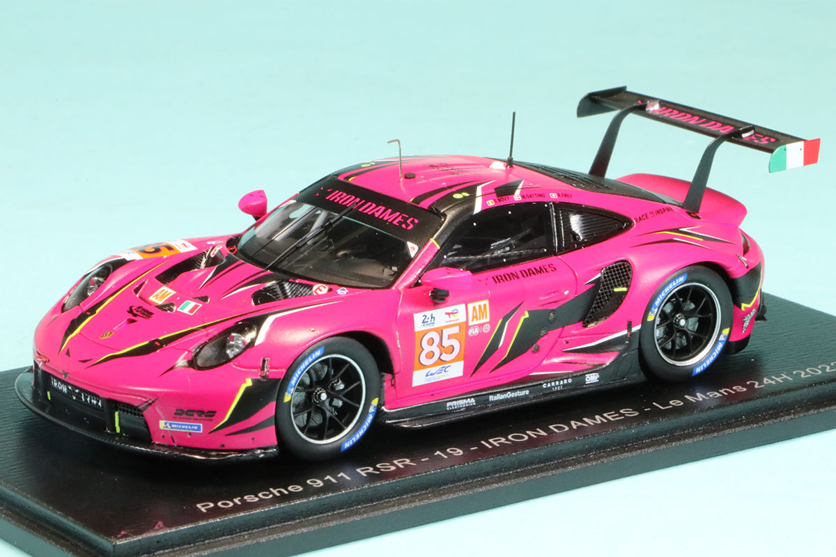 スパーク 1/43 ポルシェ 911 RSR - 19 No.85 IRON DAMES ルマン 2023 　S8766