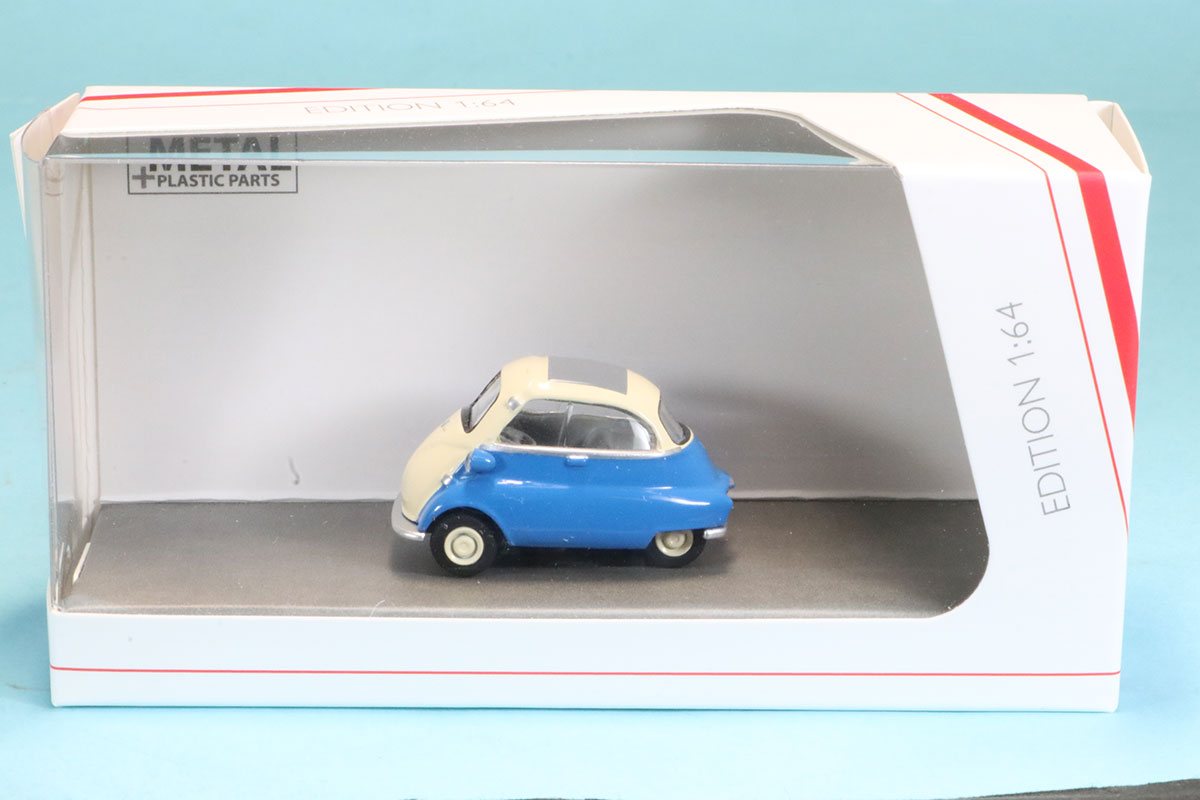 シュコー 1/64 イセッタ ブルー/アイボリー 　452038400