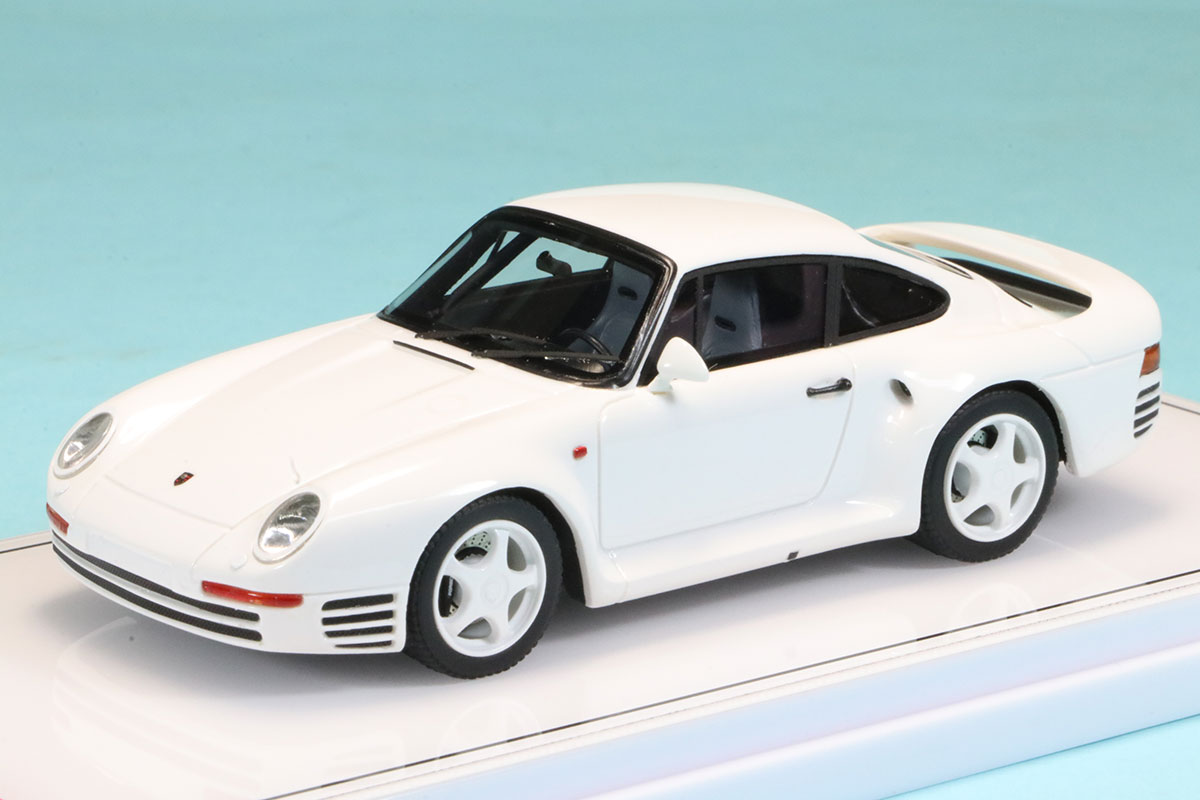 トゥルースケールモデル 1/43 ポルシェ 959 グランプリホワイト　TSM430740