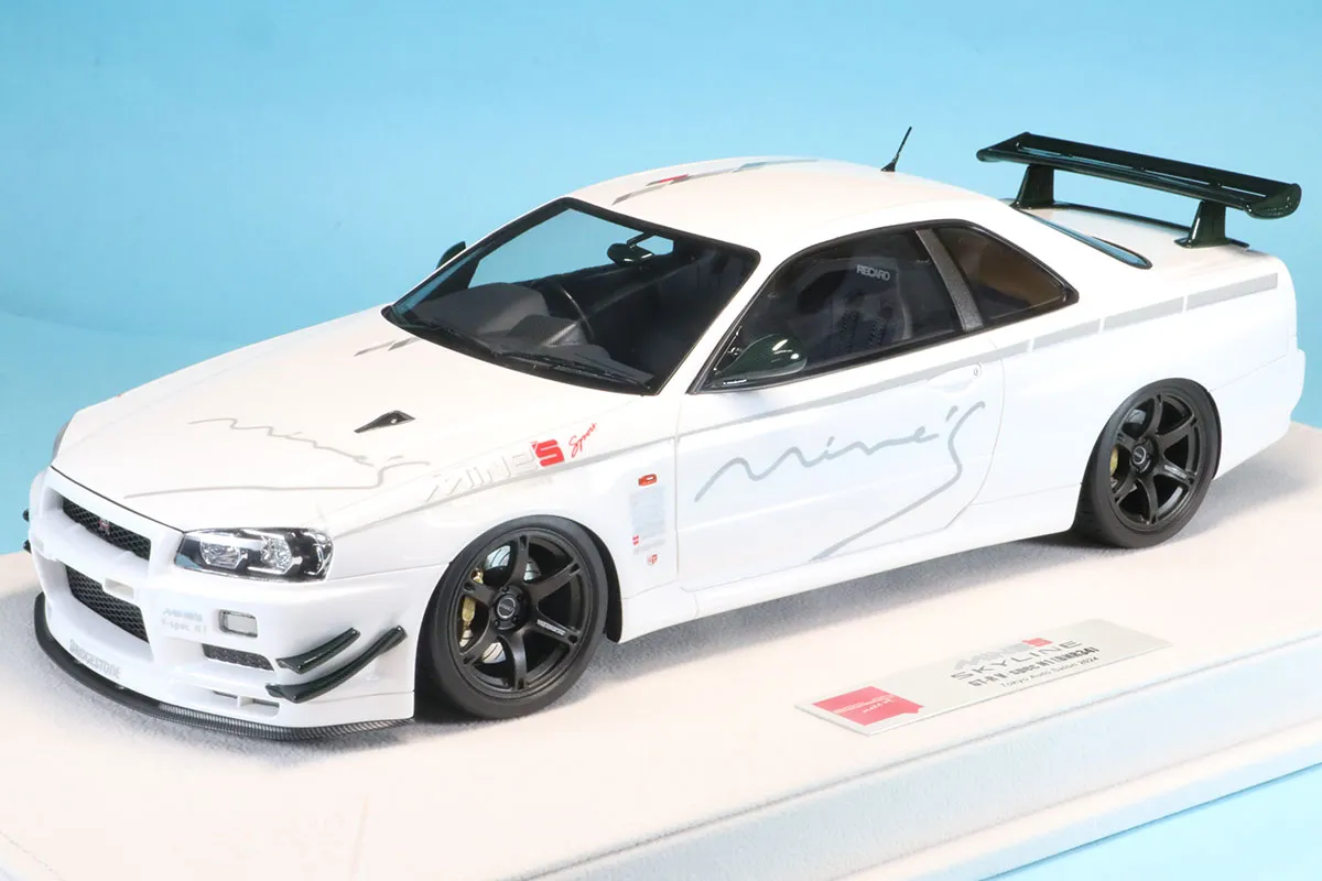 EIDOLON 1/18 マインズ スカイライン GT-R　BNR34　2021 Amazon | EIDOLON 1/18 マインズ スカイライン GT-R (BNR34) V
