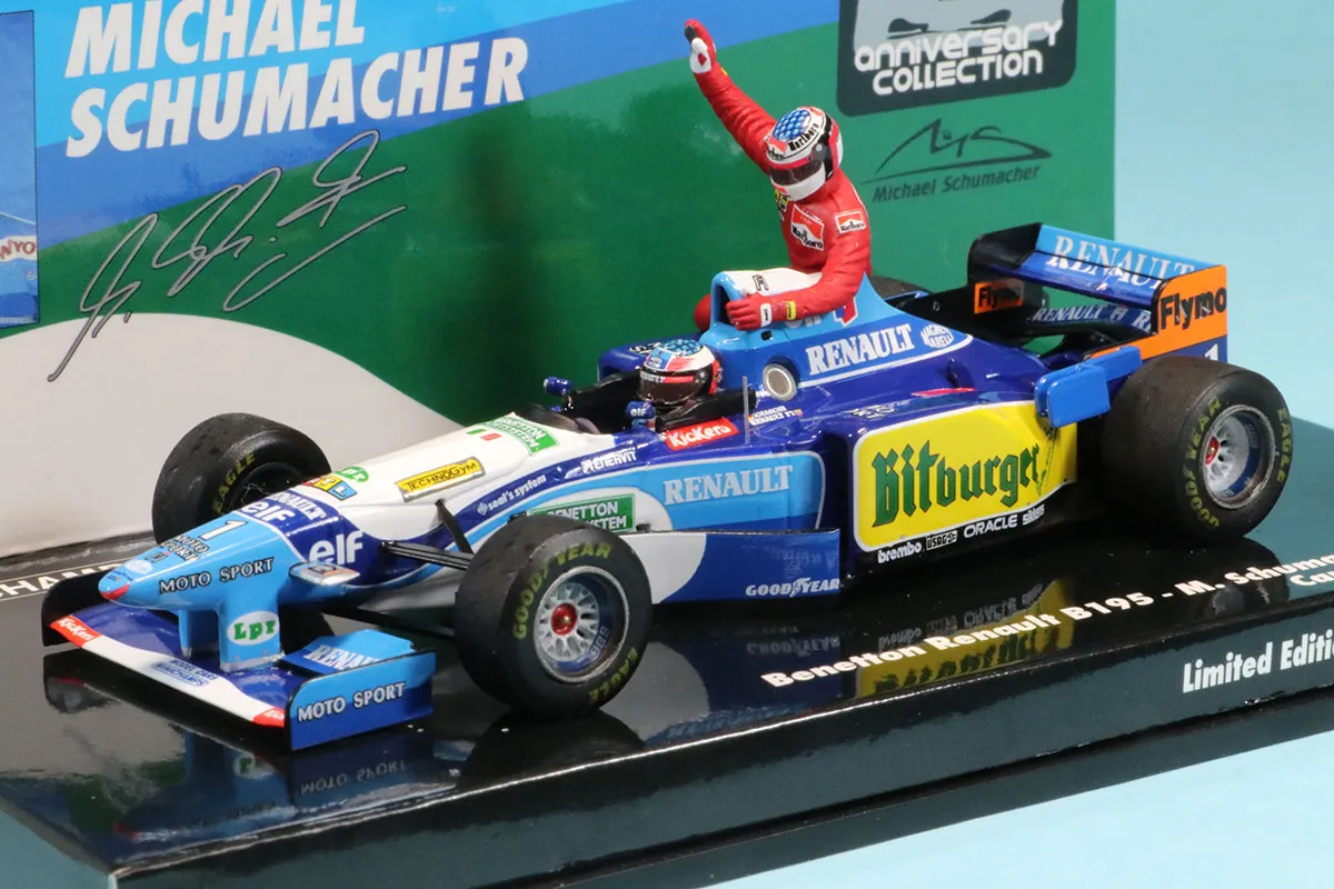1 43 Benetton Renault B195 Herbert 1995 BENETTON | eBay