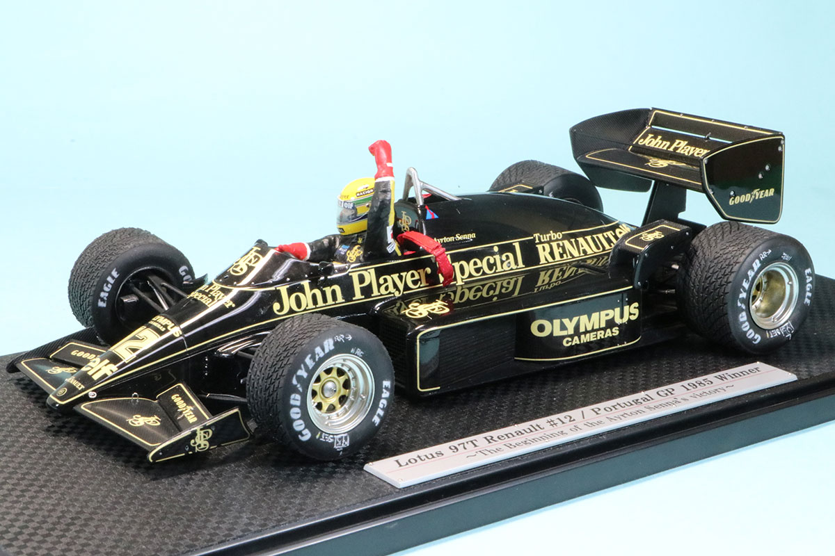 1/20 ロータス97T 1985ポルトガルGP(MFHモデルファクトリーヒロ) ロムファクトリー 1/20 ロータス 97T ポルトガル GP 1985 A.セナ